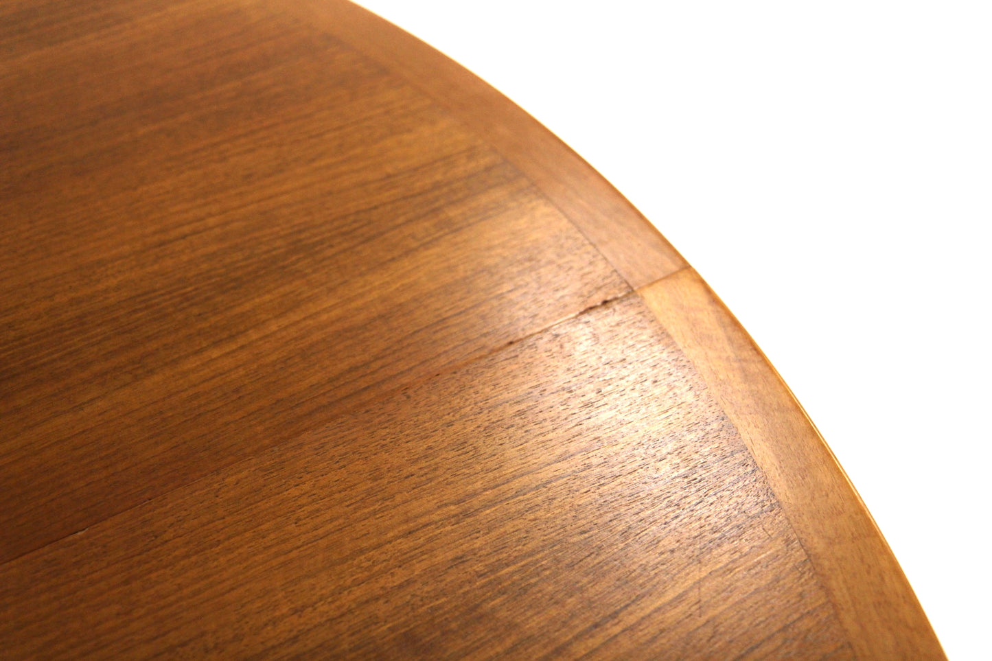 Tavolo tondo "Facett 3-132" Bertil Fridhagen design svedese anni 60 | noce | sw29300