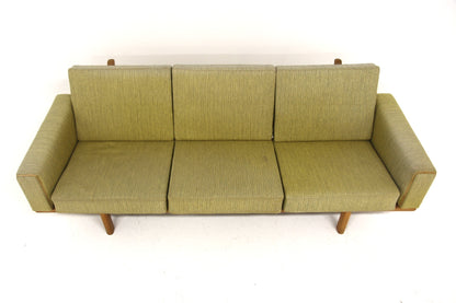 Divano 3 posti GE 236 Hans J Wegner design danese vintage anni 50 | sw29304