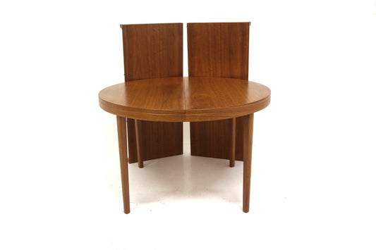 Tavolo rotondo danese vintage 1950 | sw29320
