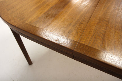 Tavolo ovale Rimbo Leif & Bengt Troedsson design svedese anni 70 noce | sw29325