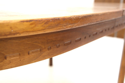 Tavolo ovale Rimbo Leif & Bengt Troedsson design svedese anni 70 noce | sw29325