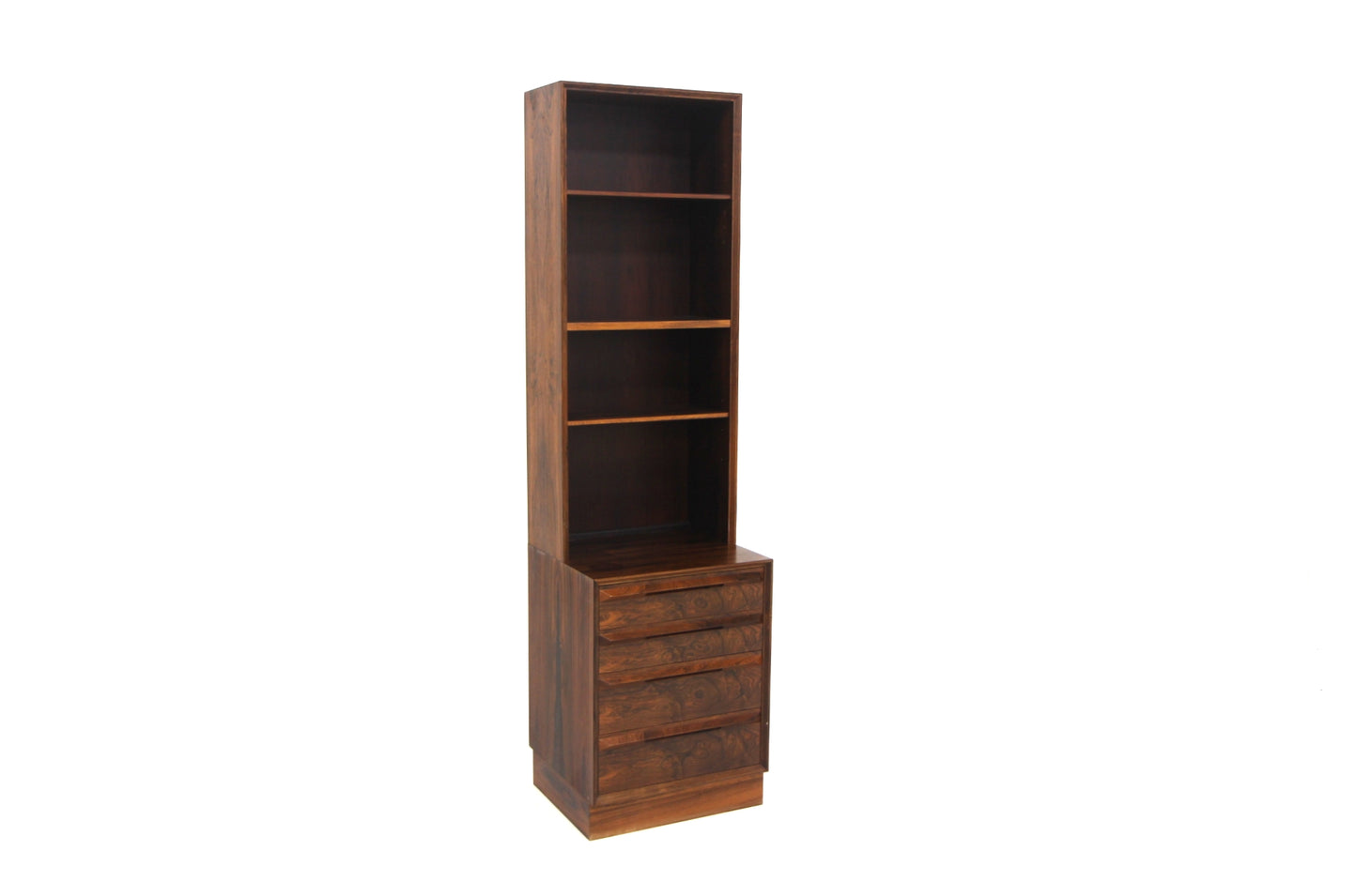 Libreria palissandro 50x185 design norvegese 1960 | sw29326