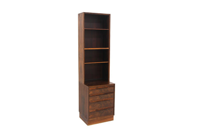 Libreria palissandro 50x185 design norvegese 1960 | sw29326