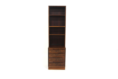 Libreria palissandro 50x185 design norvegese 1960 | sw29326