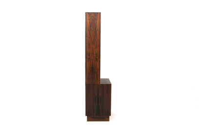 Libreria palissandro 50x185 design norvegese 1960 | sw29326