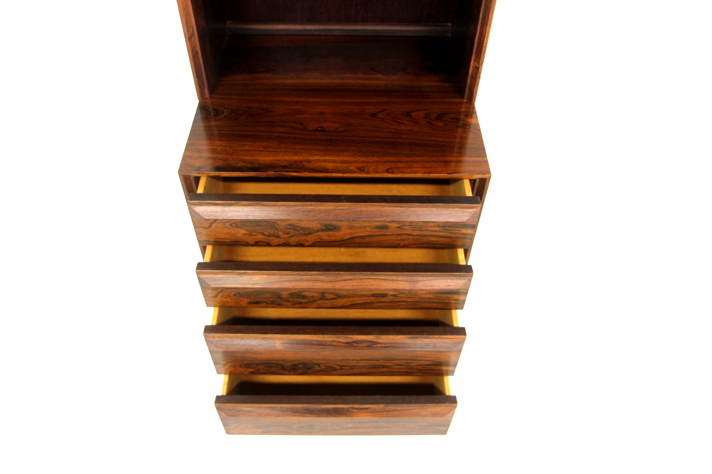 Libreria palissandro 50x185 design norvegese 1960 | sw29327
