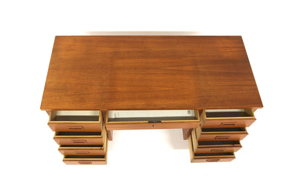 Scrivania 115 cm design svedese teak vintage anni 60 | sw29350