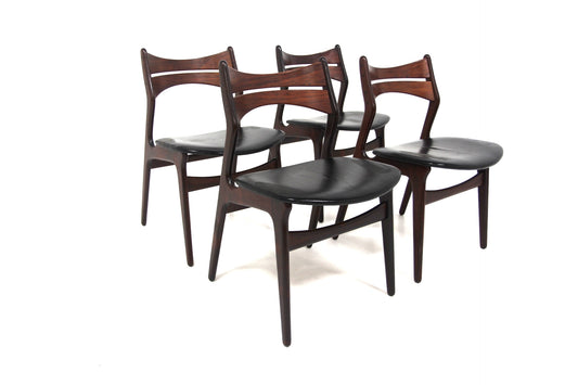 4 Sedie Mod 310 Erik Buch design danese vintage anni 60 | sw29356