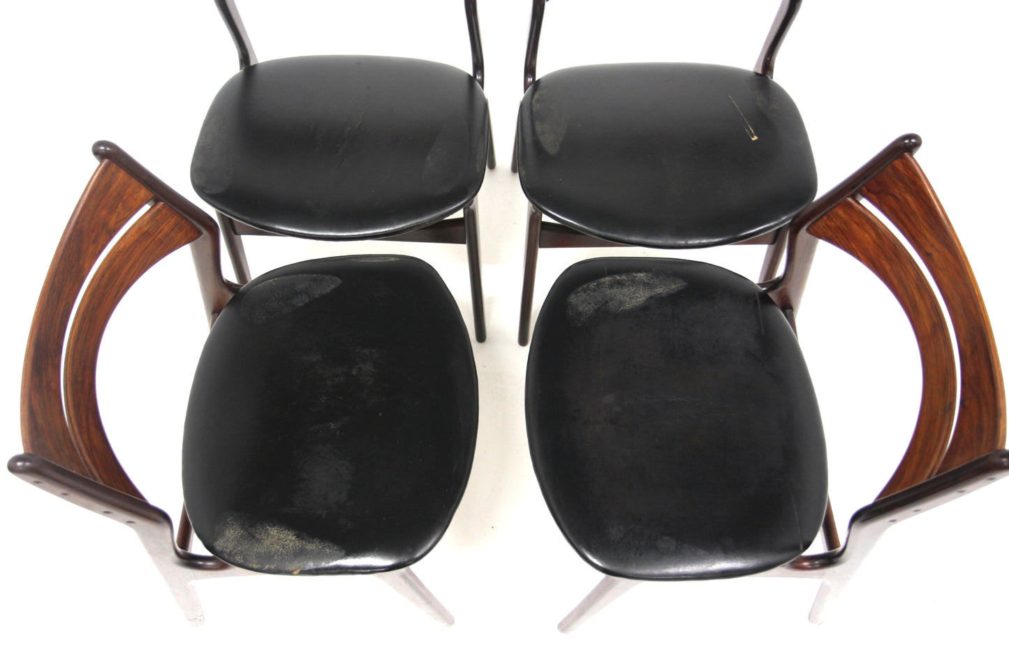 4 Sedie Mod 310 Erik Buch design danese vintage anni 60 | sw29356