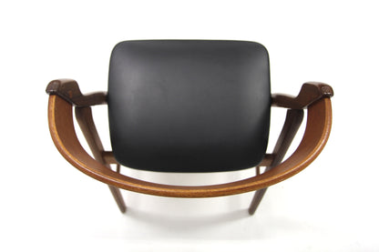 4 Sedie "Model 71" Henning Kjaernulf design danese vintage anni 50 | sw29361
