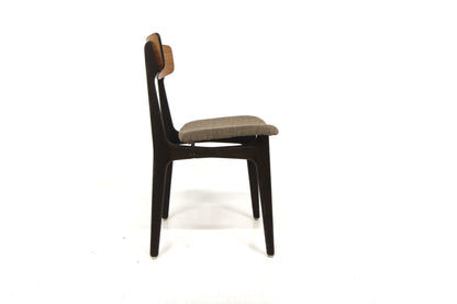 Sedie set di 4 palissandro design svedese vintage anni 50 | sw29387