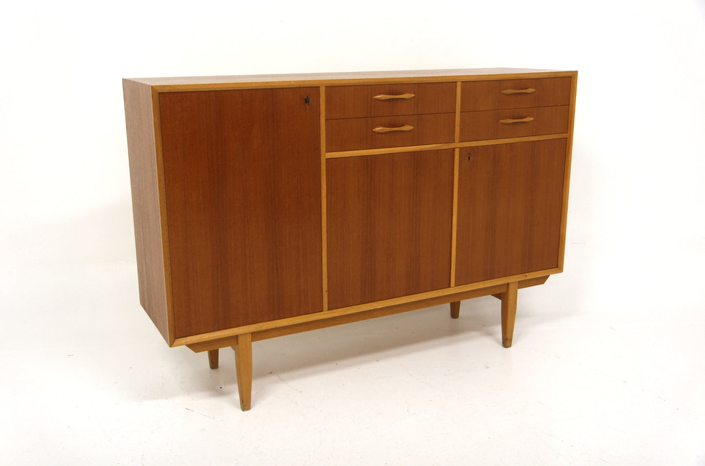 Credenza teak design svedese vintage anni 50 | sw29389