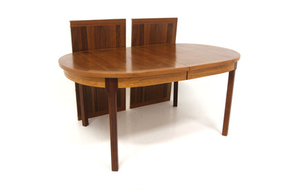 Tavolo ovale noce Rimbo Troeds design svedese 1970 | sw29391