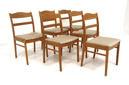 Sedie set di 6 faggio design svedese vintage anni 50 | sw29395