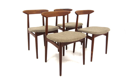 Sedie set 4 Arne Hovmand Olsen vintage danese 1950 | sw29405