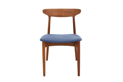 Sedie set di 6 "Model 59" Harry Østergaard  design danese anni 50 | sw29419
