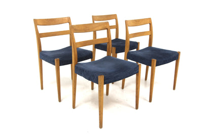 Sedie set di 4 GARMI Nils Jonsson design svedese vintage anni 60 | sw29427