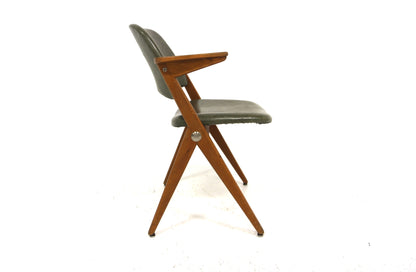 Sedia poltroncina Bengt Ruda design svedese vintage anni 50 | sw29467