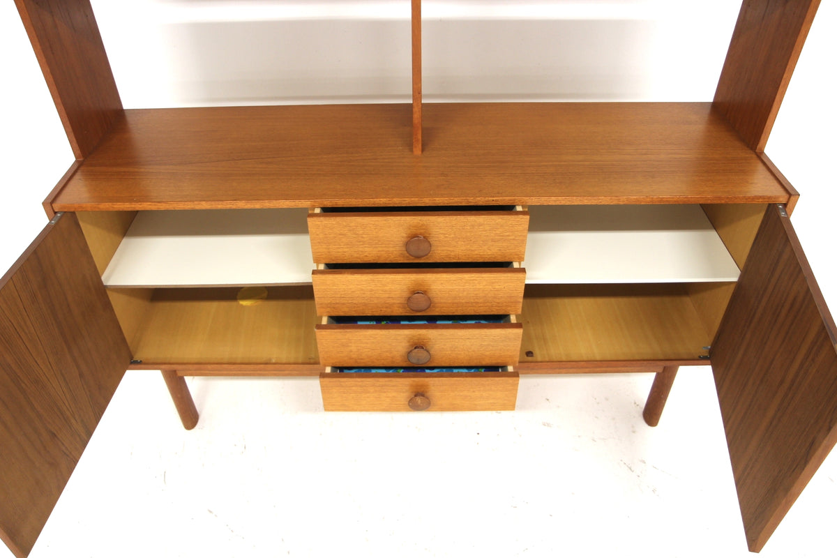 Libreria credenza 140x172 design danese 1960 | sw29483
