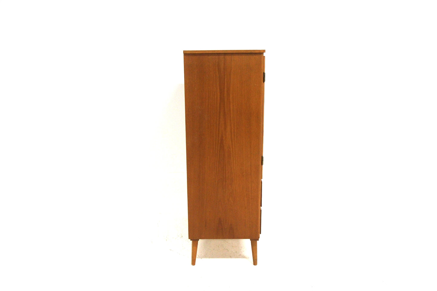 Armadio teak due ante scorrevoli | design danese anni '50 | 82 cm | sw29487