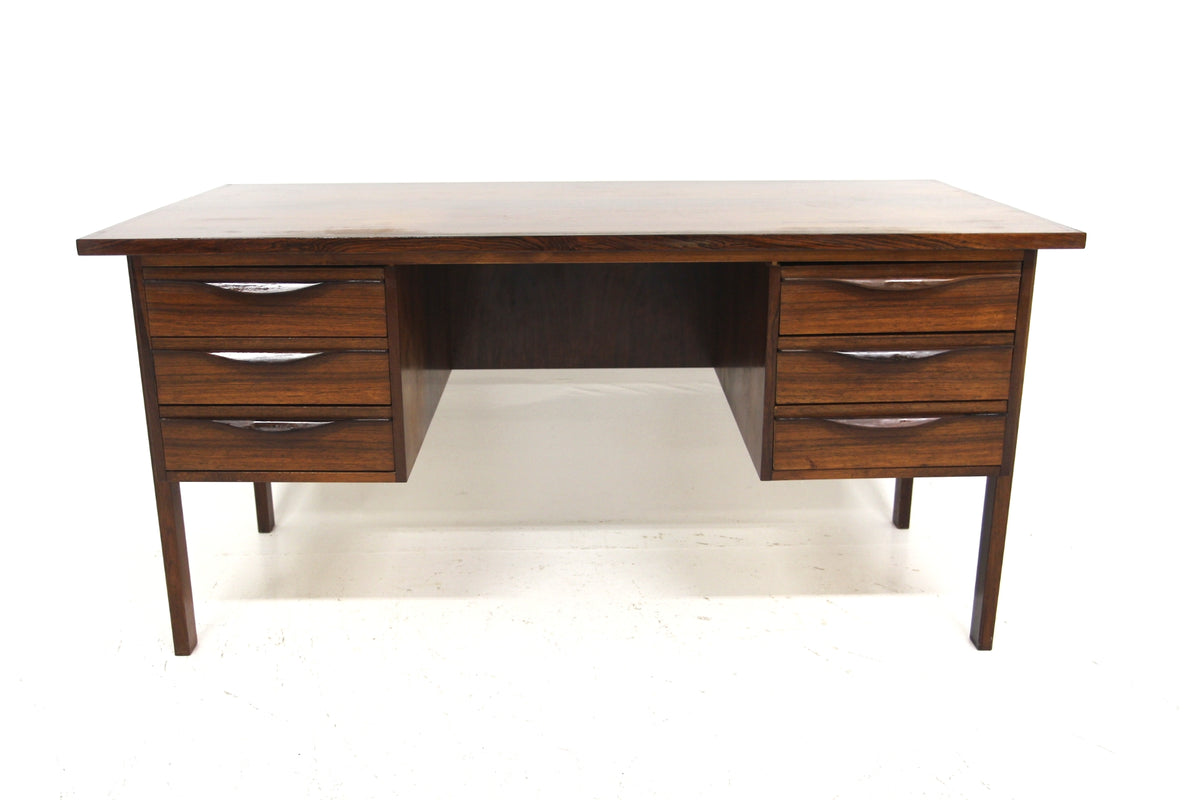 Scrivania palissandro 150cm design danese anni 60 | sw29495