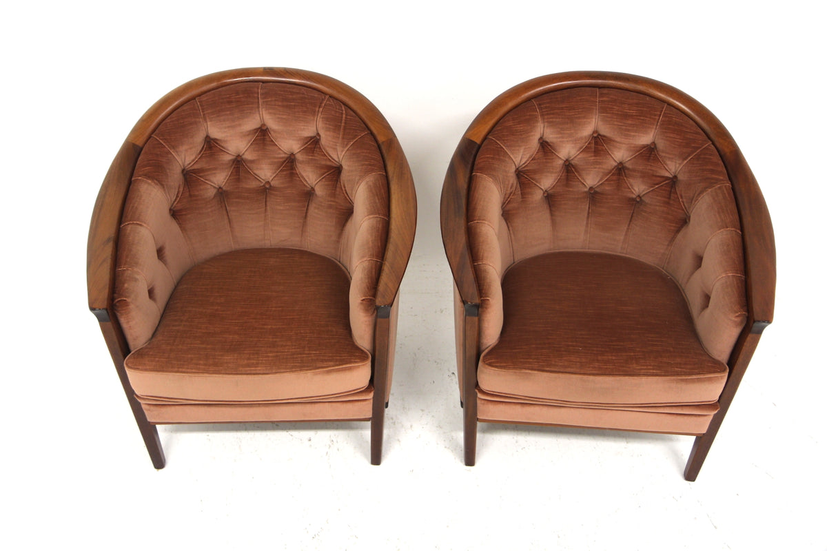 Poltrone Berthil Fridhagen design svedese vintage anni 60 | sw29505