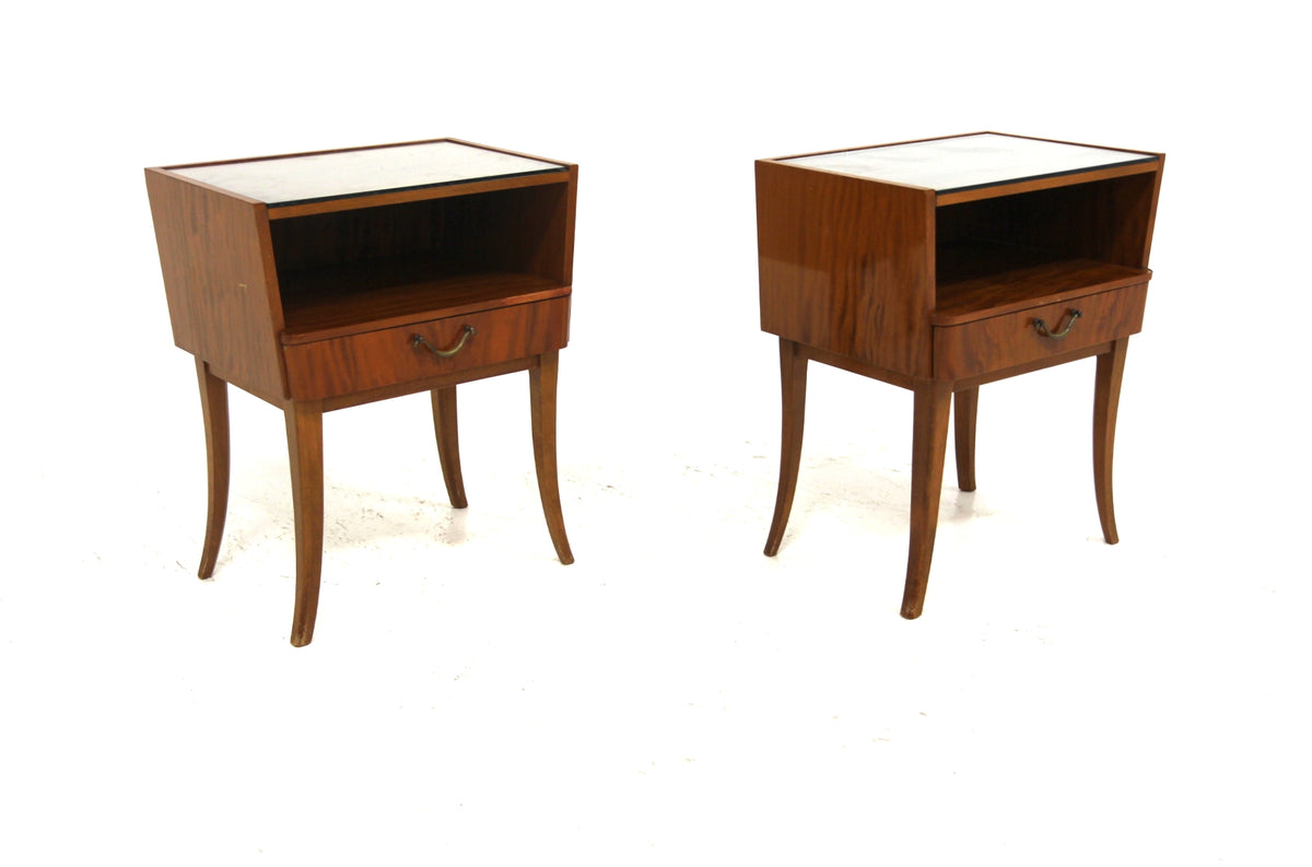 Comodini coppia Swedish Modern design svedese vintage anni 40 | sw29510