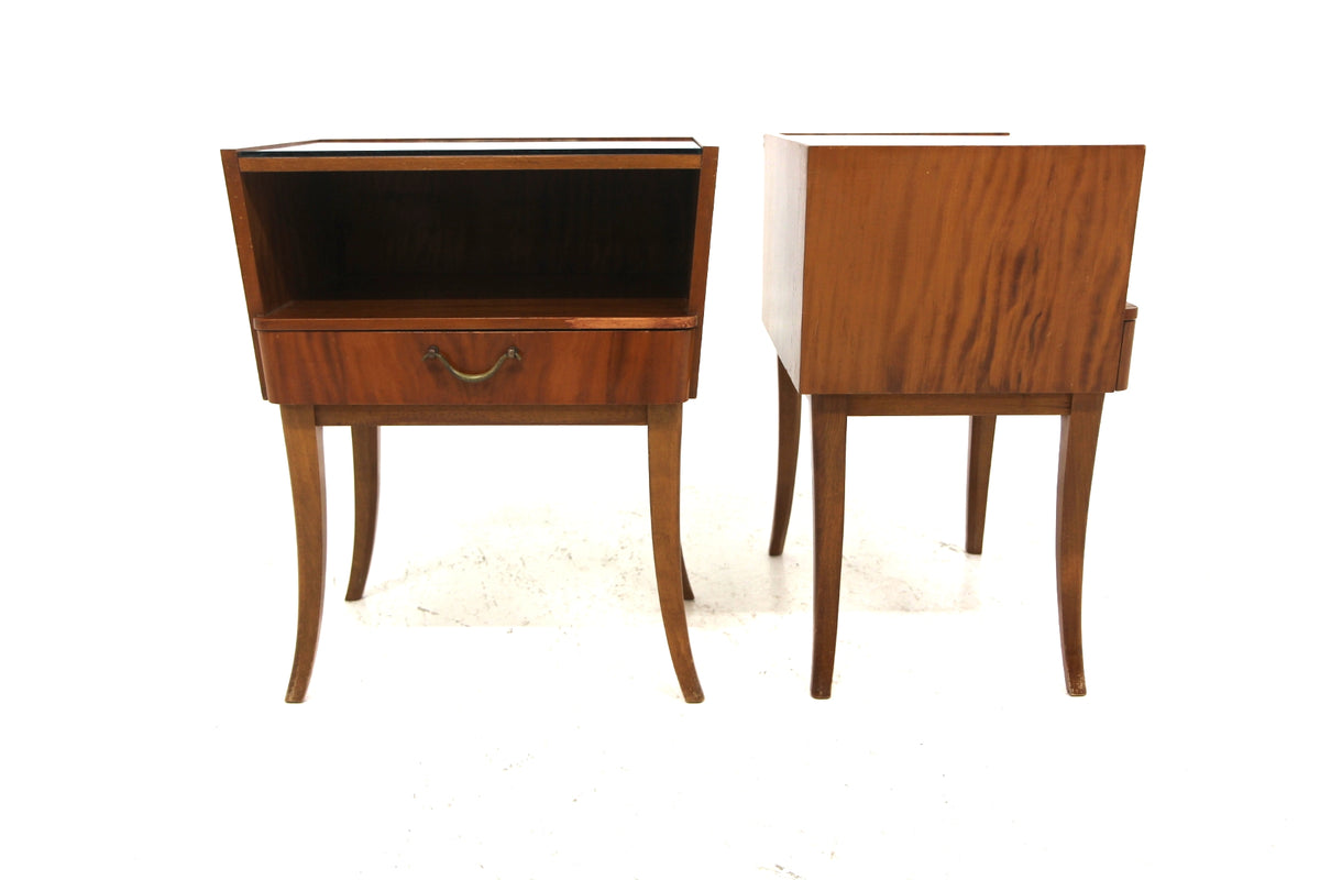 Comodini coppia Swedish Modern design svedese vintage anni 40 | sw29510