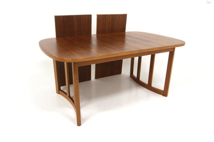 Tavolo ovale  "Boston" Troeds teak design vintage svedese 1960 | sw29555
