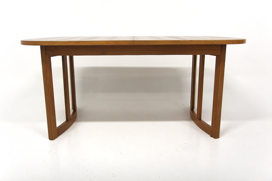 Tavolo ovale  "Boston" Troeds teak design vintage svedese 1960 | sw29555