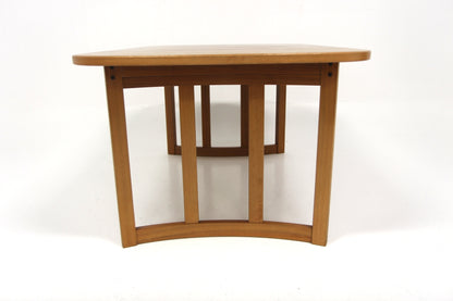 Tavolo ovale  "Boston" Troeds teak design vintage svedese 1960 | sw29555