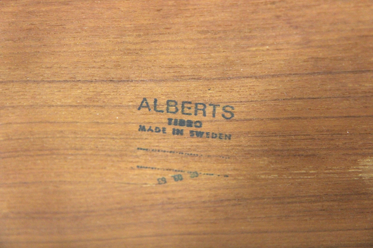 Tavolino Alberts Möbler teak design svedese 1963 | sw29561