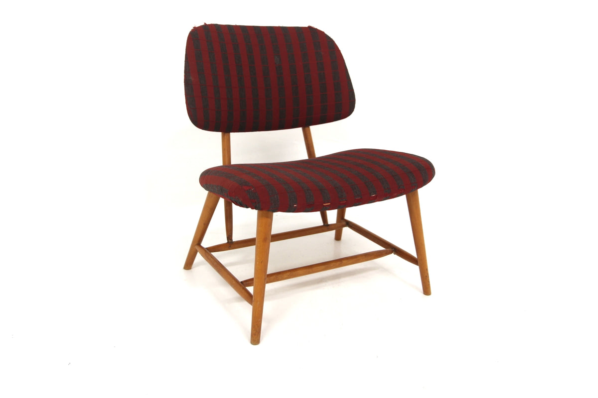 Poltroncina "TeVe" Alf Svensson design svedese vintage anni 50 | sw29563