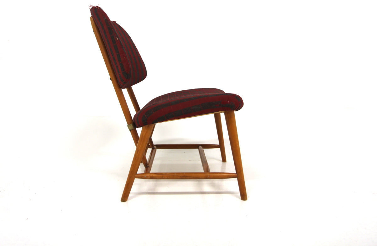 Poltroncina "TeVe" Alf Svensson design svedese vintage anni 50 | sw29563