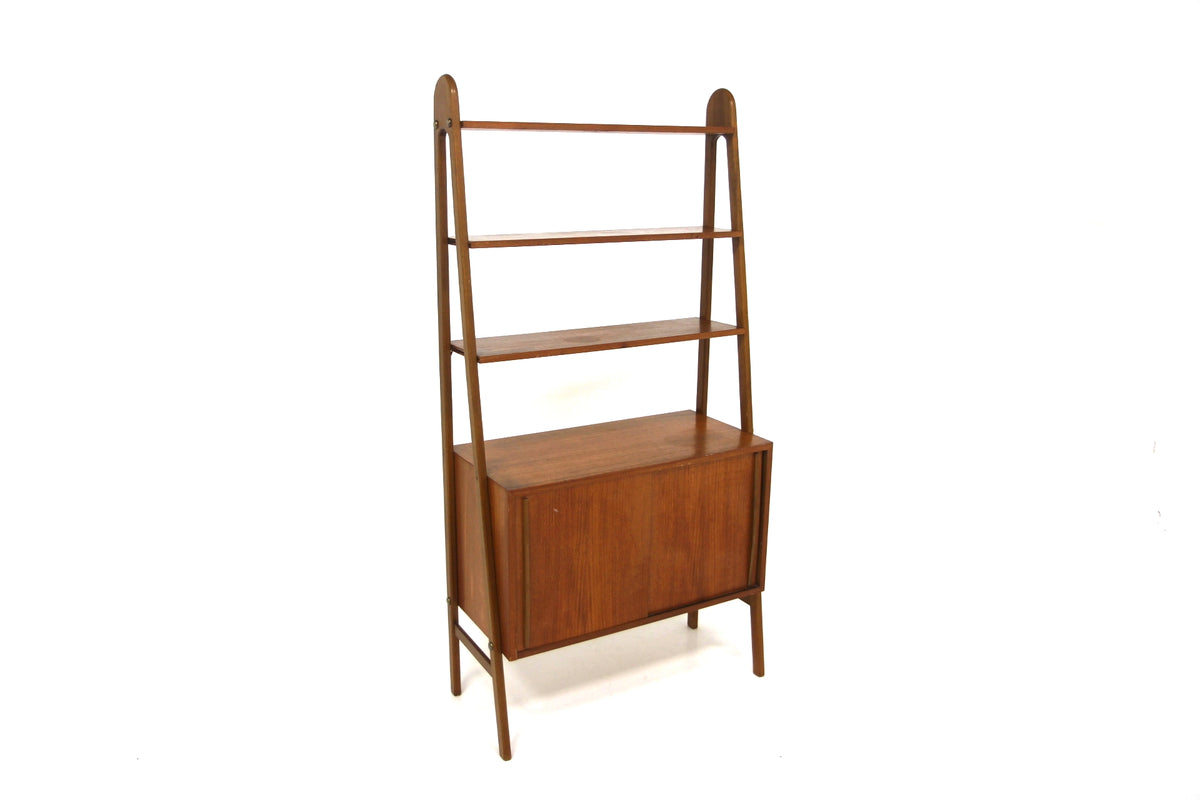 Libreria 80x157 teak design danese 1950 | sw29565