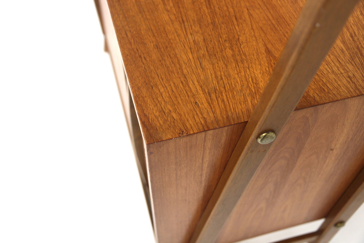 Libreria 80x157 teak design danese 1950 | sw29565