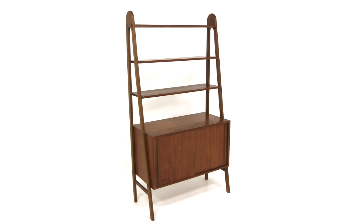 Libreria 80x157 teak design danese 1950 | sw29566