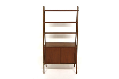 Libreria 80x157 teak design danese 1950 | sw29566