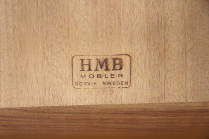 Tavolino HMB Möbler Rörvik Design Svedese 1960 Teak | 58cm | sw29567