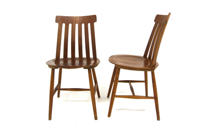 Sedie coppia "Åsa 551" Jan Hallberg design svedese vintage anni 50 | sw29572
