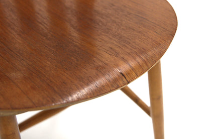 Sedie coppia "Åsa 551" Jan Hallberg design svedese vintage anni 50 | sw29572