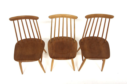 Sedie set di 6 design svedese vintage anni 60 | sw29573