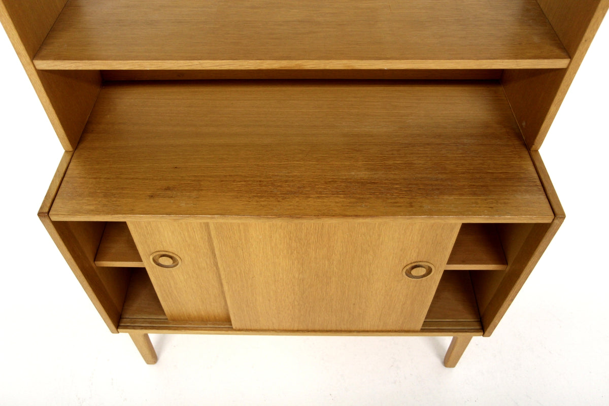 Libreria 90x170 quercia design danese 1960 | sw29574