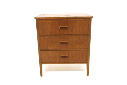 Comodino 3 cassetti design danese vintage anni 60 | sw29580