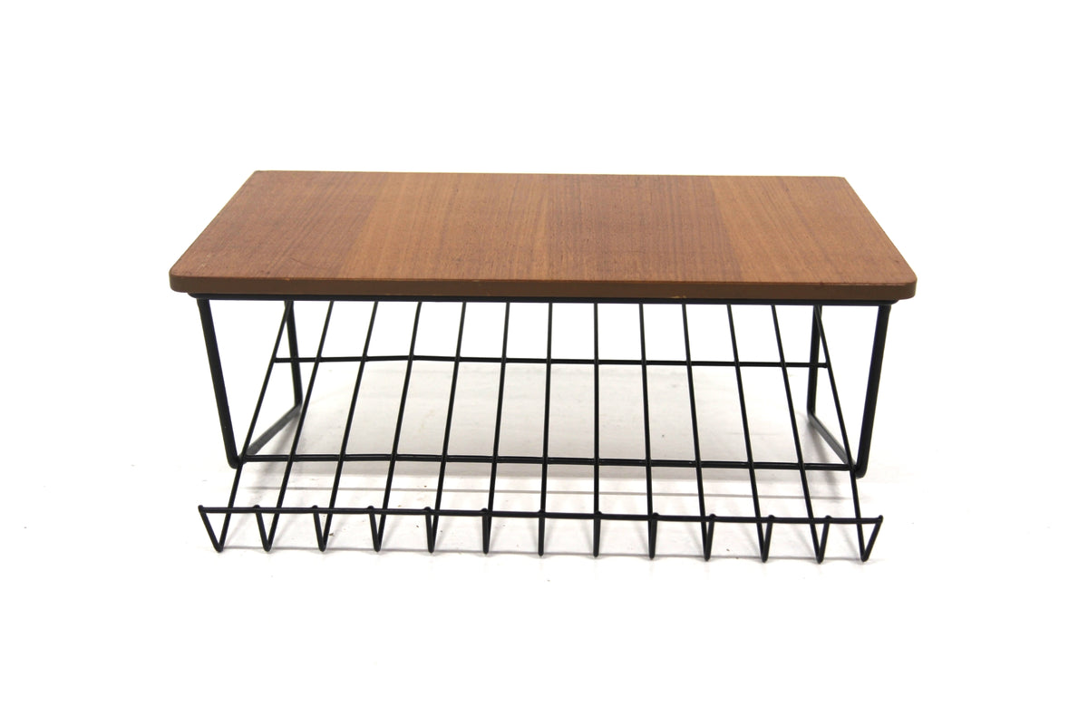 Comodino sospeso Mensola 48cm design svedese vintage anni 50 | sw29581