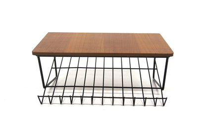 Comodino sospeso Mensola 48cm design svedese vintage anni 50 | sw29581