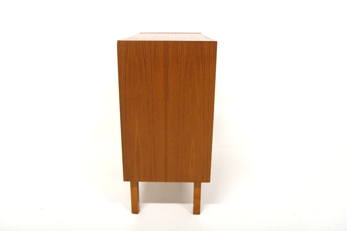Cassettiera 4 cassetti teak design danese vintage anni 60 | sw29582