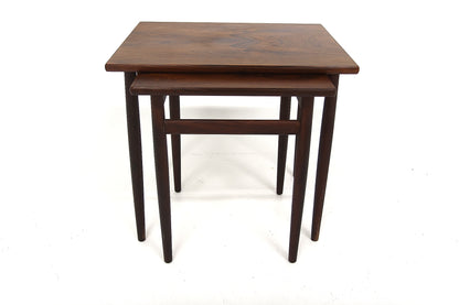 Tavolini componibili palissandro design svedese vintage 1960 | sw29587