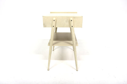 Comodino bianco AB Carlström & Co Möbelfabrik design svedese anni 60 | sw29589