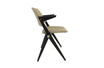 Sedia poltroncina Bengt Ruda design svedese vintage anni 50 | sw29590